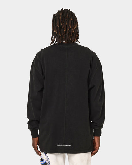 BEENTRILL Tonal Long Sleeve T-Shirt Black