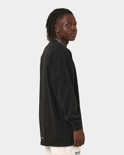BEENTRILL Tonal Long Sleeve T-Shirt Black
