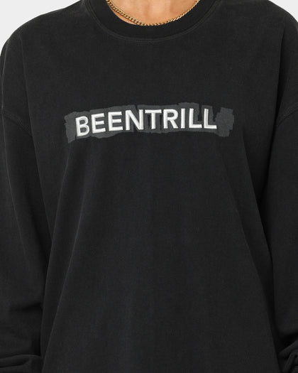 BEENTRILL Tonal Long Sleeve T-Shirt Black