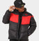 Carré Wave Puffer Jacket Black/Red