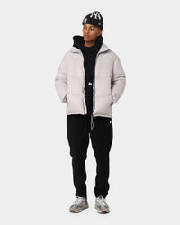 Carré Wave Puffer Jacket Grey