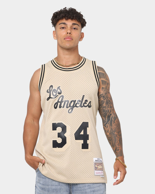 Mitchell & Ness Los Angeles Lakers Shaquille O'Neal #34 '96-'97 Swingman Jersey Desert Sand