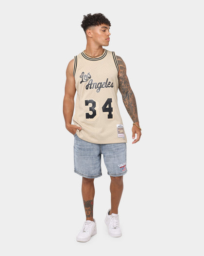 Mitchell & Ness Los Angeles Lakers Shaquille O'Neal #34 '96-'97 Swingman Jersey Desert Sand