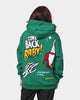 Lifted Anchors City Puff Print Hoodie Pine Green
