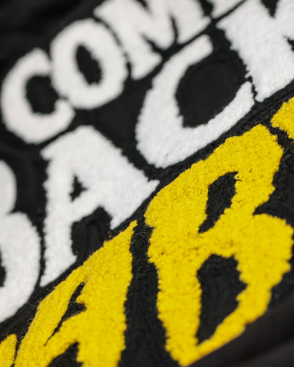 Lifted Anchors City Puff Print Hoodie Black