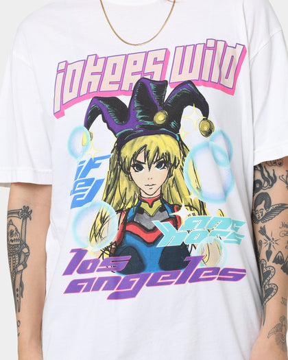 Lifted Anchors Jokers Wild T-Shirt Off White