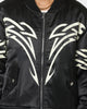 Lifted Anchors Spirit Tribal Bomber Jacket Black