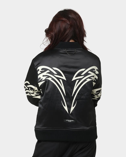 Lifted Anchors Spirit Tribal Bomber Jacket Black
