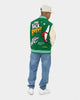 Lifted Anchors State Chenille Varsity Jacket Pine Green