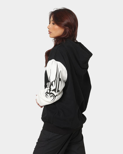 Lifted Anchors Wild At Heart Tribal Hoodie Black/White