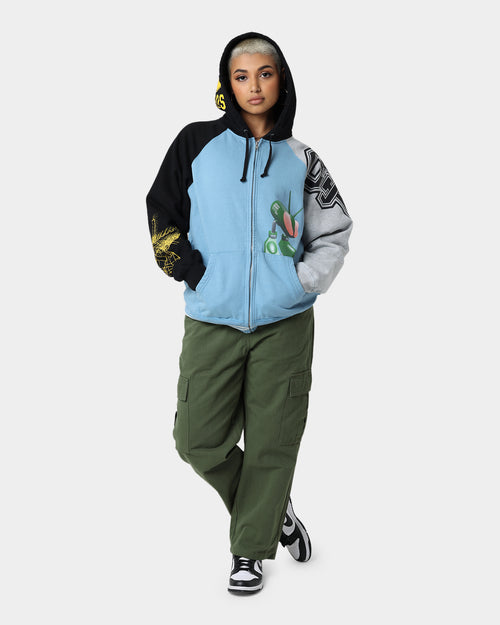 Supreme X Junya Zip Up Hooded Sweatshirt Rusty Blue