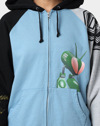 Supreme X Junya Zip Up Hooded Sweatshirt Rusty Blue