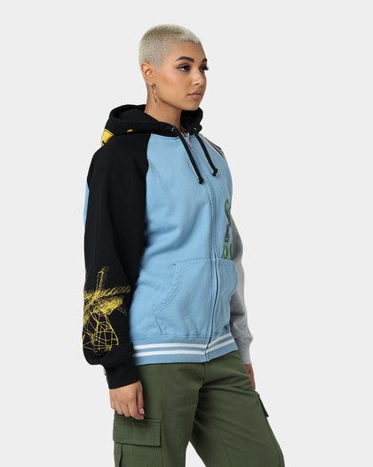 Supreme X Junya Zip Up Hooded Sweatshirt Rusty Blue