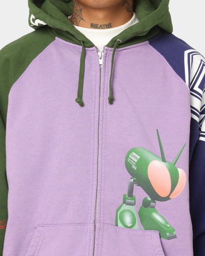Supreme X Junya Zip Up Hooded Sweatshirt Violet