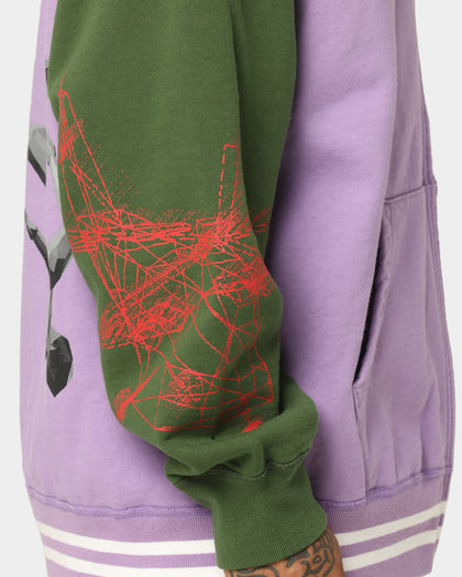 Supreme X Junya Zip Up Hooded Sweatshirt Violet