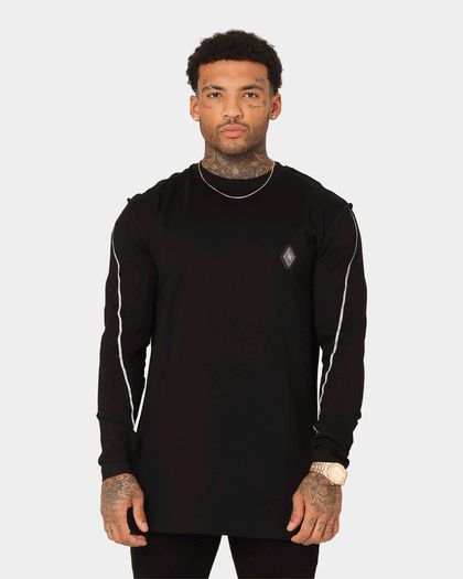 Saint Morta Polaris Long Sleeve T-Shirt Black/3M