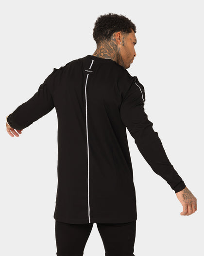 Saint Morta Polaris Long Sleeve T-Shirt Black/3M