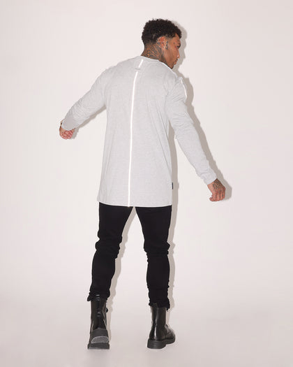 Saint Morta Polaris Long Sleeve T-Shirt Grey/3M