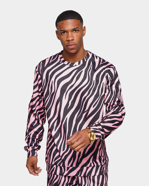 XXIII Nasiim Zebra Crewneck Pink/Black