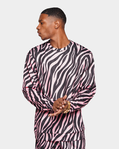 XXIII Nasiim Zebra Crewneck Pink/Black