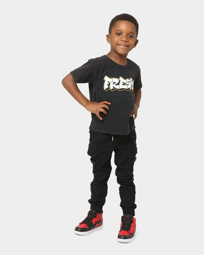 Shortie Kids' Fresh T-Shirt Black