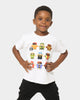 Shortie Kids' Gangsters T-Shirt White