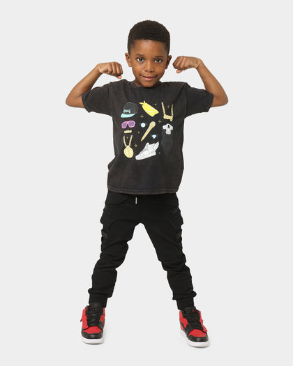Shortie Kids' Swag T-Shirt Black