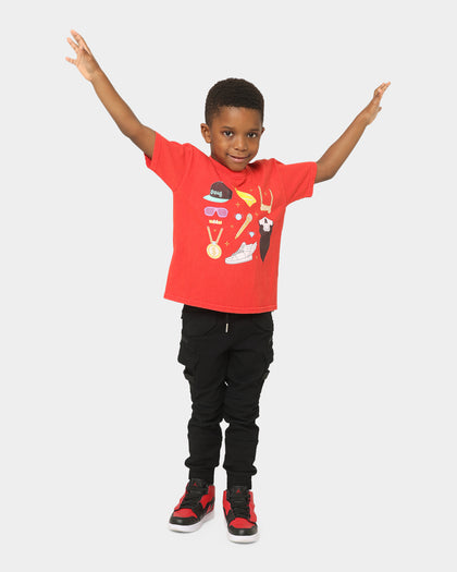 Shortie Kids' Swag T-Shirt Red