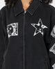 Obey Obey Dreams Denim Jacket Dusty Black