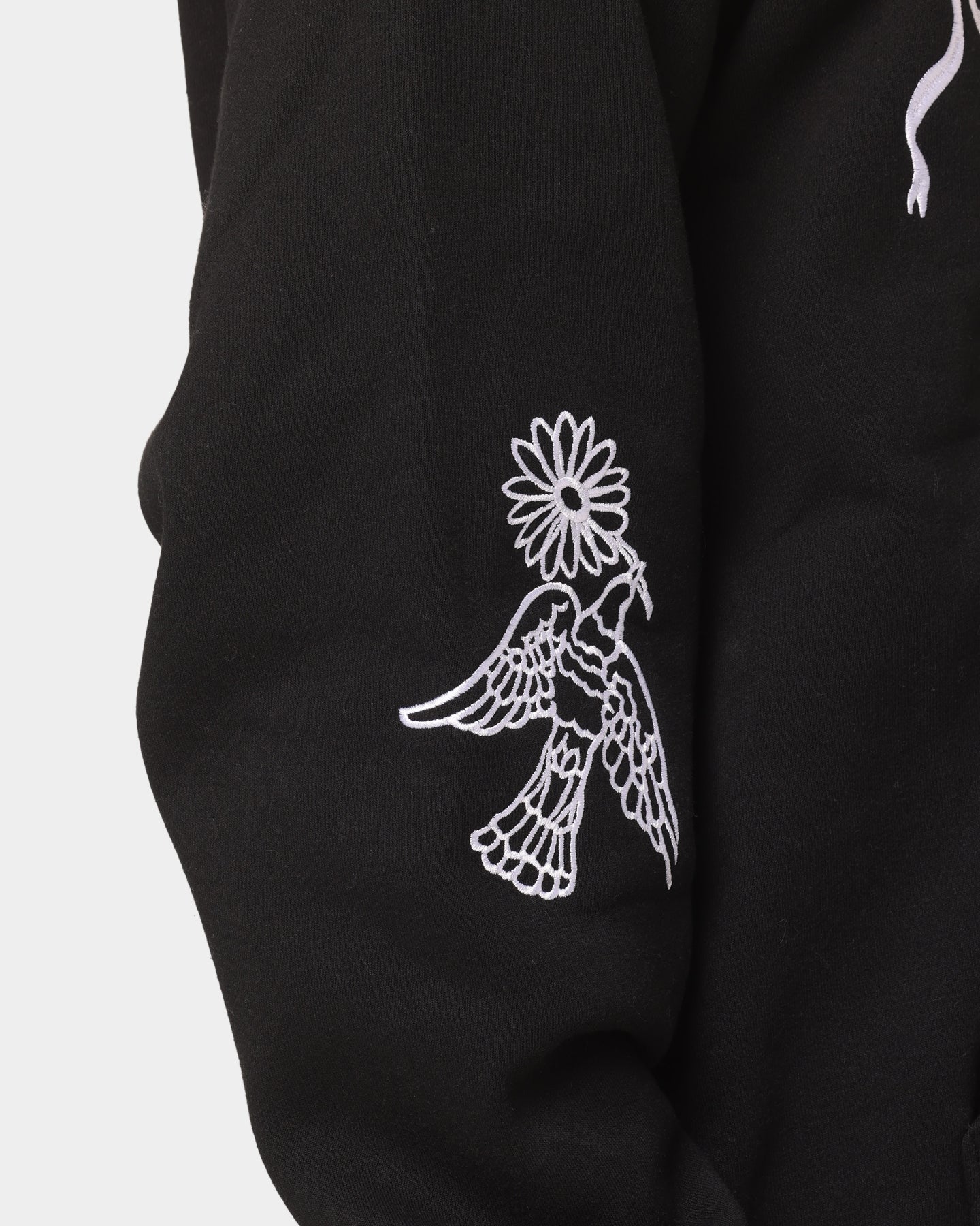 Obey Flash Zip Hoodie Black | Culture Kings US