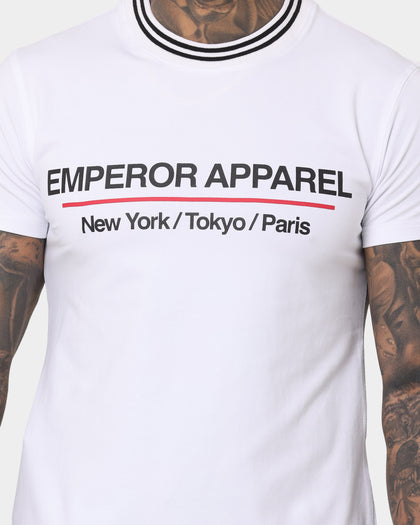 Emperor Apparel City After Dark Short Sleeve T-Shirt White