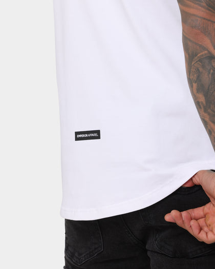 Emperor Apparel Collegiate After Dark Short Sleeve T-Shirt White