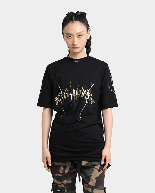 The Anti Order Youthquake T-Shirt Black/Gold