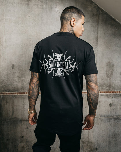 Saint Morta Venom Lafayette T-Shirt Black/White