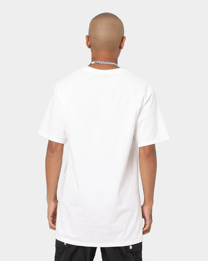 Rats Get Fat All Over Skull T-Shirt White