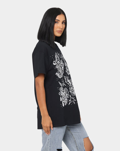 Rats Get Fat Issa Knife T-Shirt Black