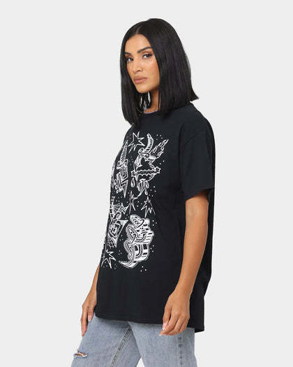 Rats Get Fat Issa Knife T-Shirt Black