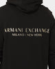 Armani Exchange Felpa Hoodie Black