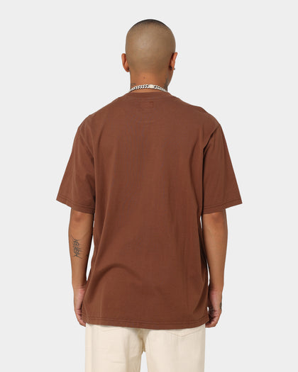 Supreme Gonz Name Tag Short Sleeve T-Shirt Brown