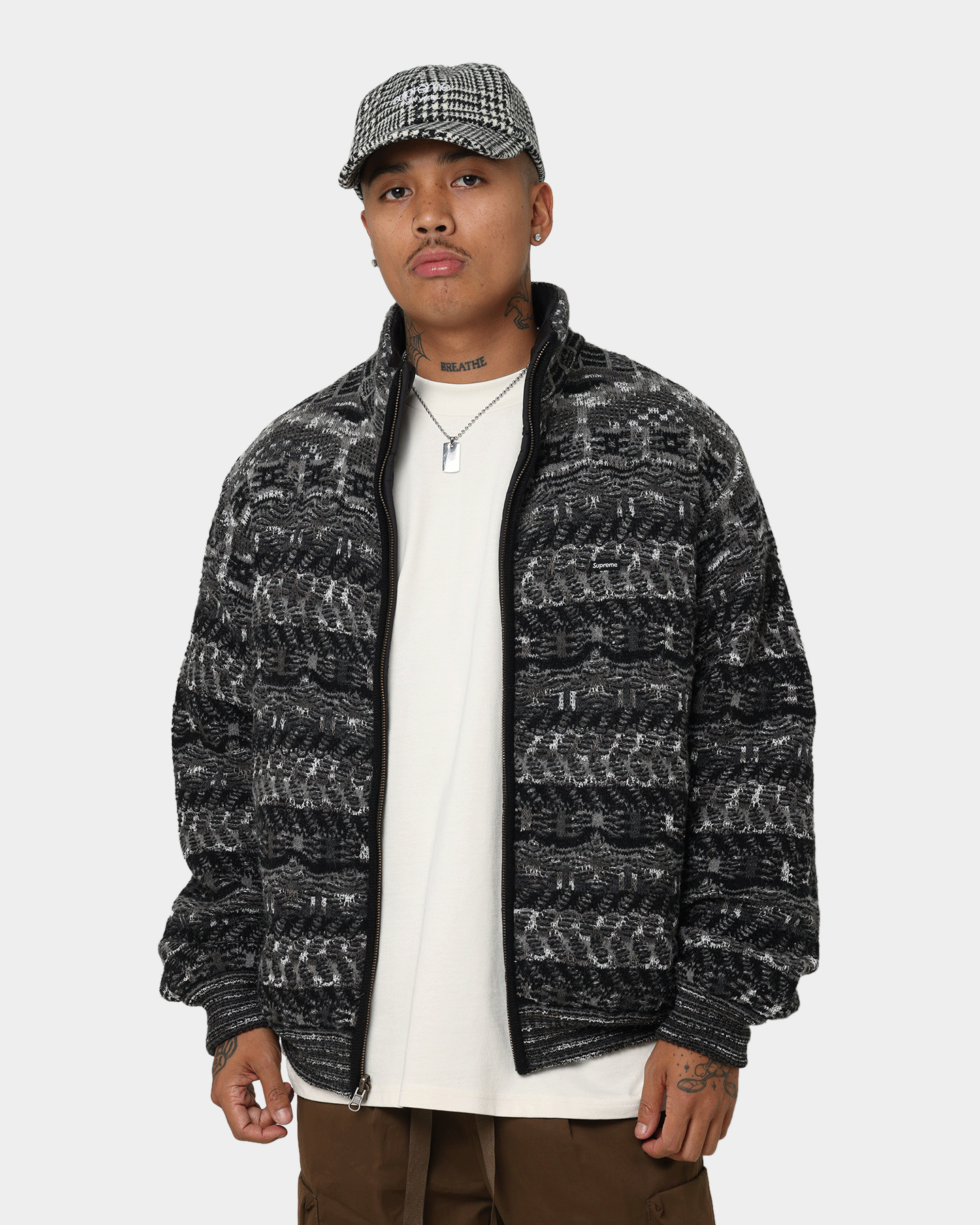 Supreme X Missoni Reversible Knit Jacket Black | Culture Kings US