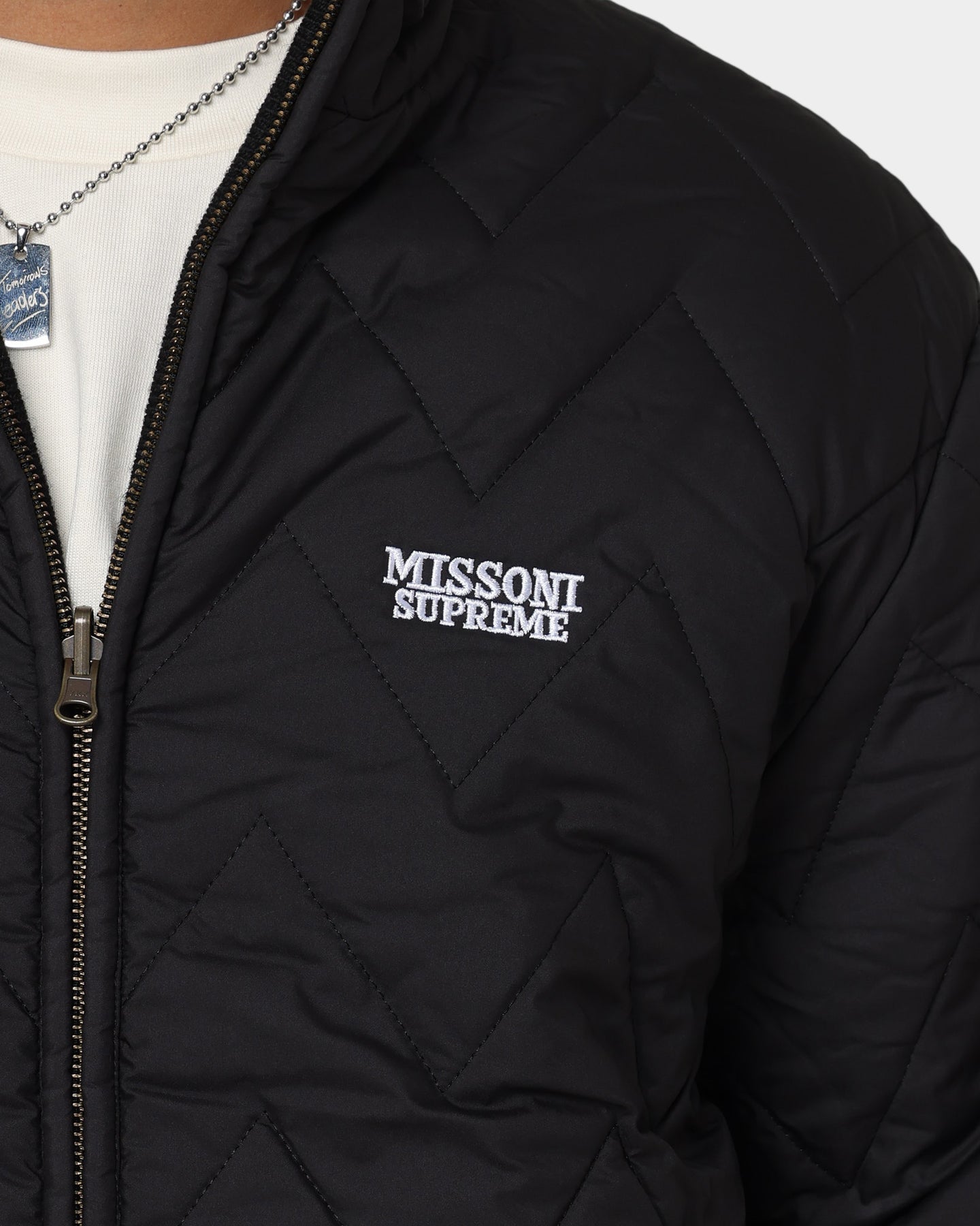 Supreme X Missoni Reversible Knit Jacket Black | Culture Kings US