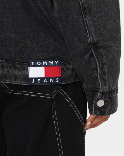 Tommy Jeans Oversized SherpaJacket Denim Black