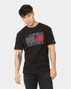 Tommy Jeans Reflective Wave Flag T-Shirt Black