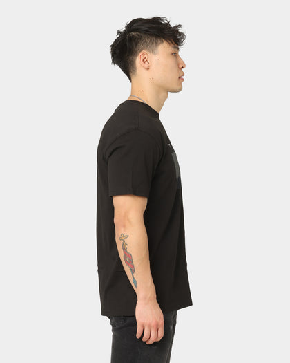 Tommy Jeans Reflective Wave Flag T-Shirt Black