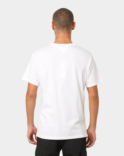 Tommy Jeans Reflective Wave Flag T-Shirt White