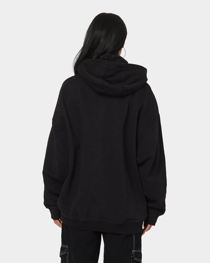 Tommy Jeans Reflective Flag Hoodie Black