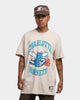 Mitchell & Ness Charlotte Hornets Sandstone Team Logo T-Shirt Stone