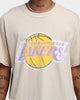 Mitchell & Ness Los Angeles Lakers Sandstone Team Logo T-Shirt Stone