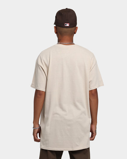 Mitchell & Ness Los Angeles Lakers Sandstone Team Logo T-Shirt Stone