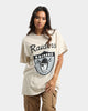 Mitchell & Ness Las Vegas Raiders Sandstone Team Logo T-Shirt Stone